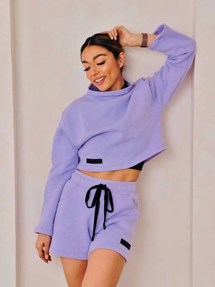 MODRN STUDIO - Wholesale Lounge Shorts - Women's - Sweat Short2