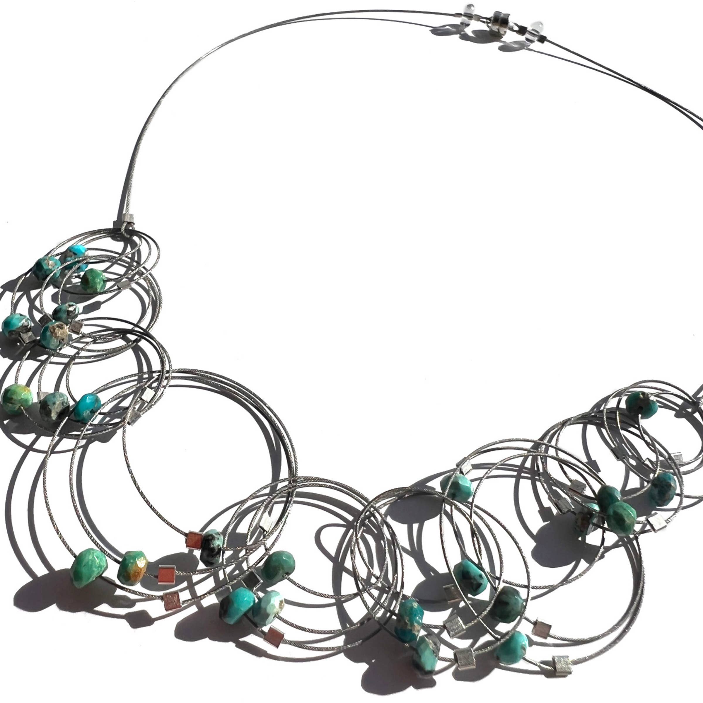 Meghan Patrice Riley – Colar de elos e correntes por atacado – Colar Vertigo46