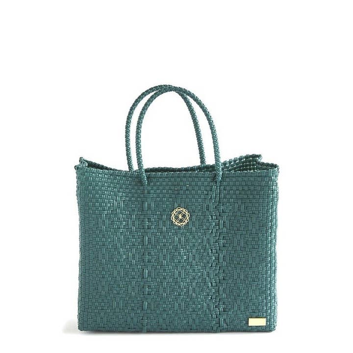 TOTE BAG PICCOLA VERDE per la vendita all'ingrosso da parte di Lola's Bag by Georgina Herrera