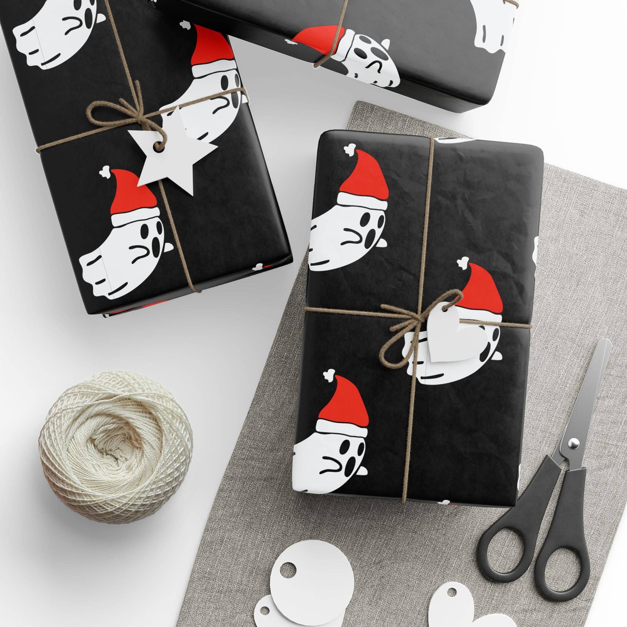 Goth Cloth Co. - Wholesale Flat Wrap - Silent Fright Gift Wrap0