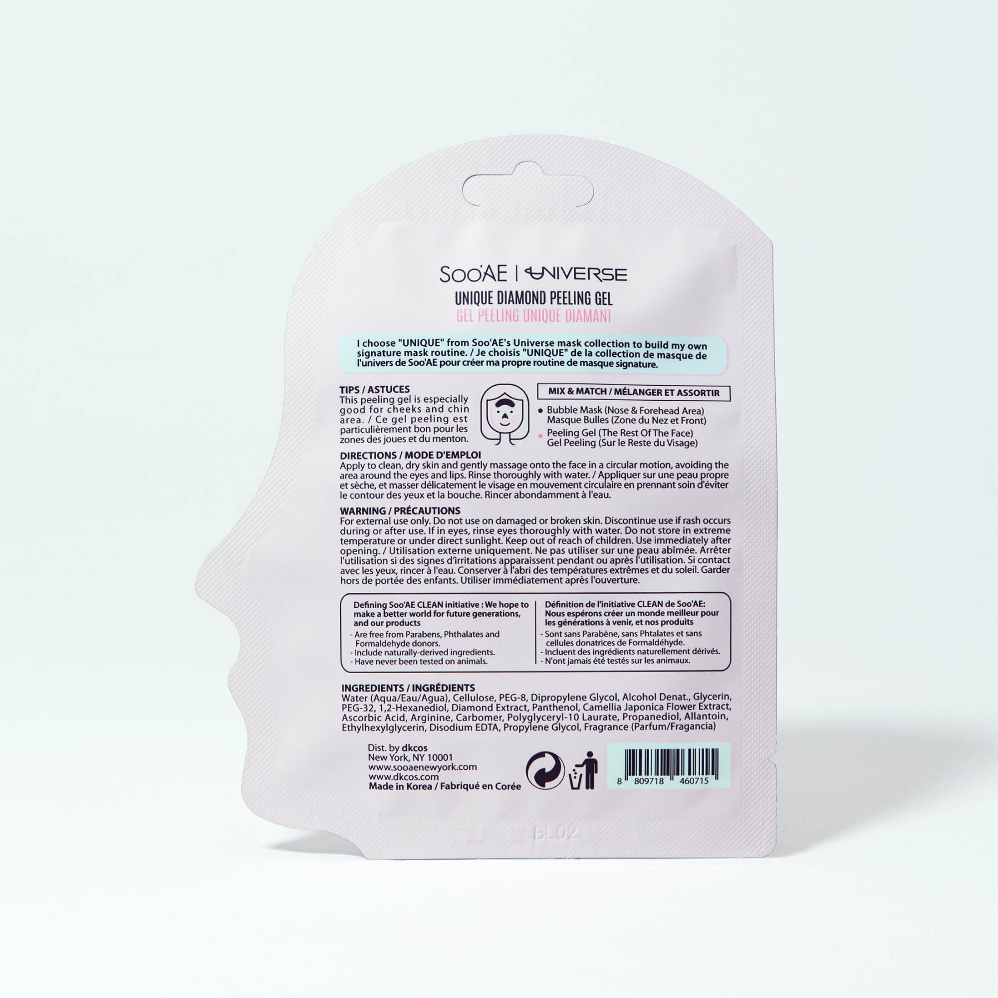 Soo'Ae - Vendita all'ingrosso Peeling viso - Esclusivo gel peeling al diamante2