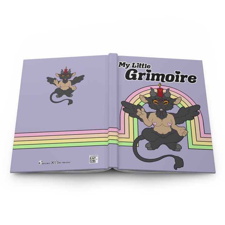 My Little Grimoire Baphomet notitieboek met harde kaft voor wholesale door Raven & Crow Co