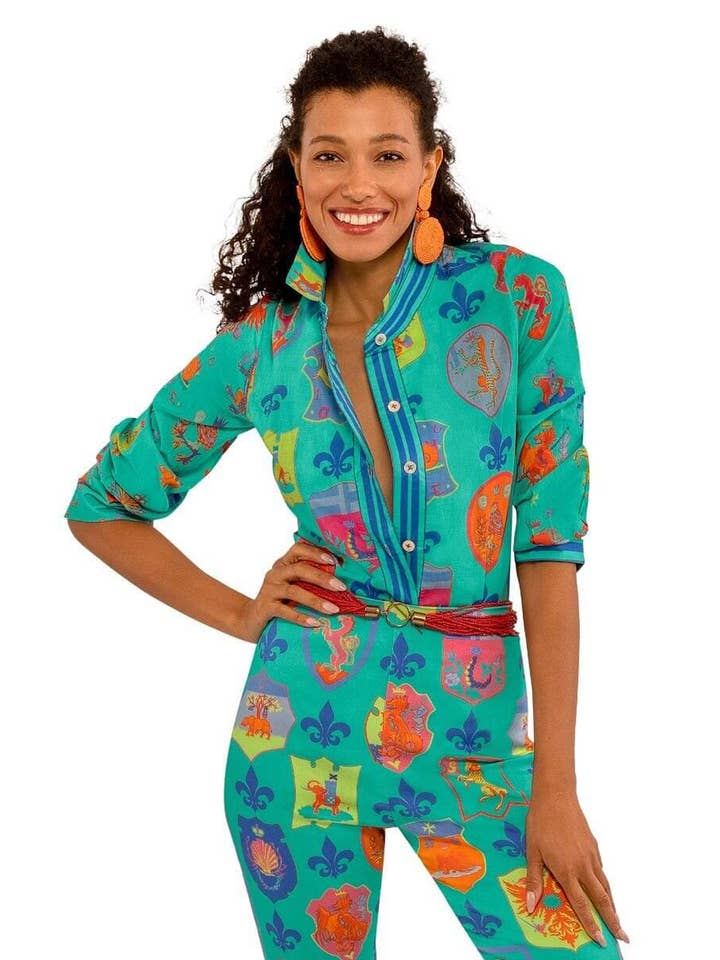 Camisa de Namorado - Siena por atacado de Gretchen Scott LLC