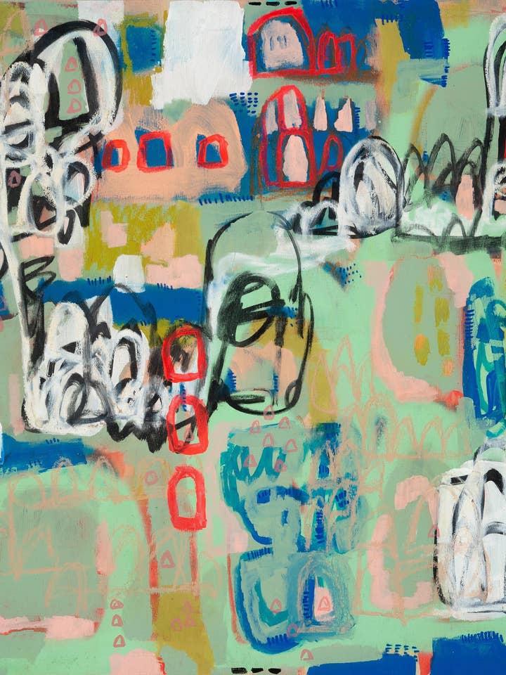 Fine Art Giclee Print "Big City" for wholesale by Art by Ashley Reynolds