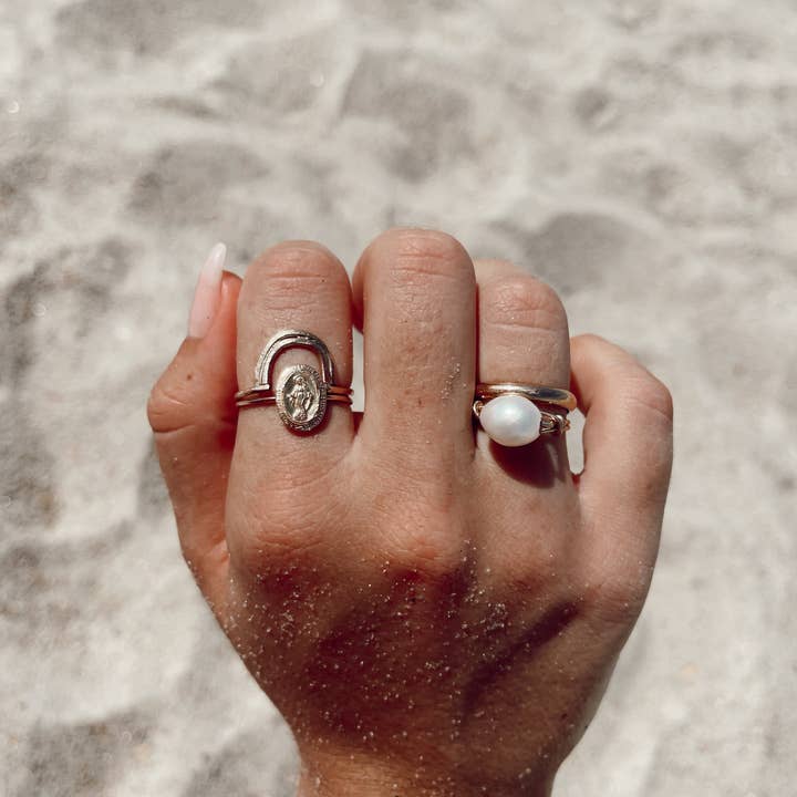 Bijoux Boutique LLC – wholesale Band/Stackad Ring – Mor Mary myntring