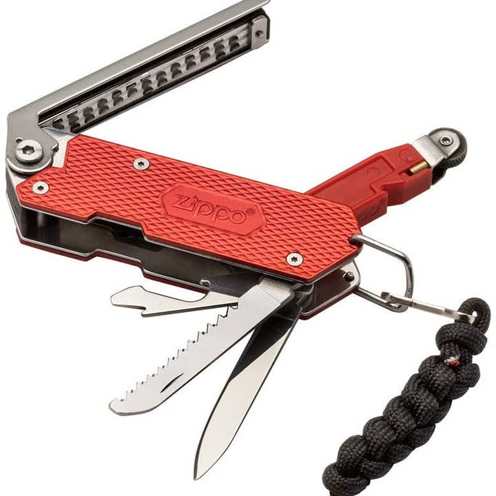 Zippo SureFire 7-in-1 Survival Fire Starting Multi-Tool for wholesale by Benhalex