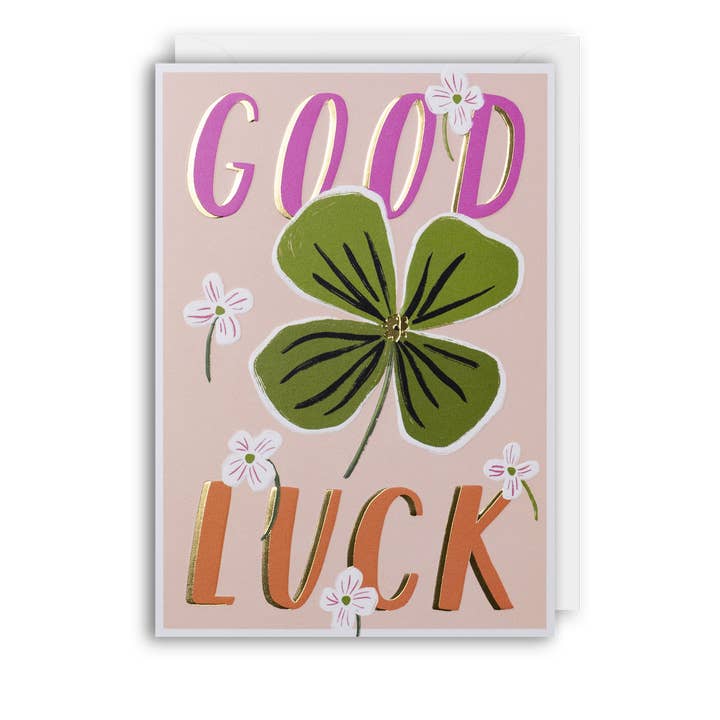 GOOD LUCK for wholesale by Meraki Greeting Cards