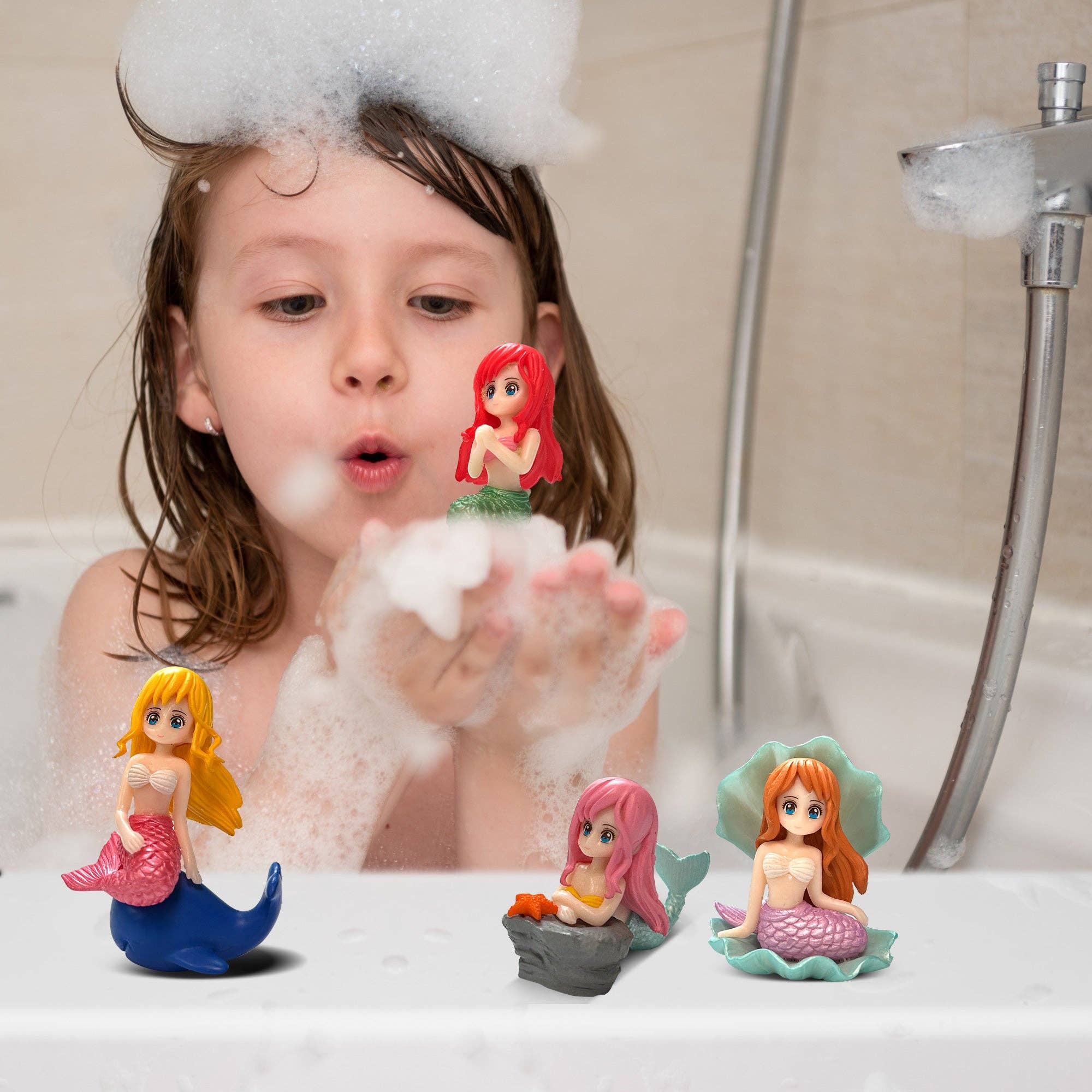 Relaxcation - Wholesale Bath Bomb/Fizz - Big Bath Bombs for Kids with Surprise MERMAID Toys Inside3