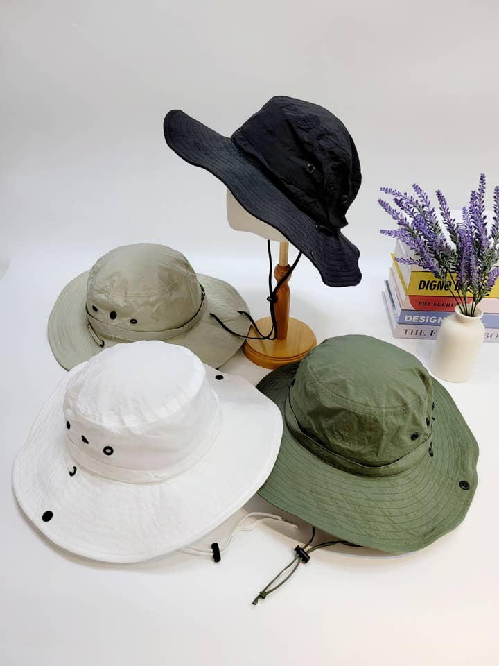 Chapéu de Sol Unissexo para Cabeça Grande, Aba Larga, Resistente à Água por atacado de Comfortarians