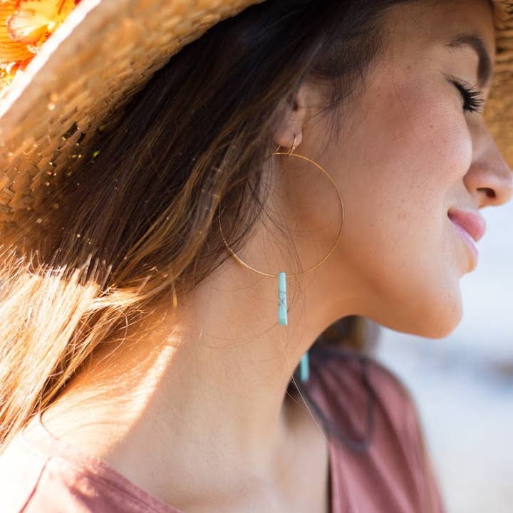 Goldie Jewelry - Wholesale Hoop Earrings - PETITE NATIVE HOOPS5