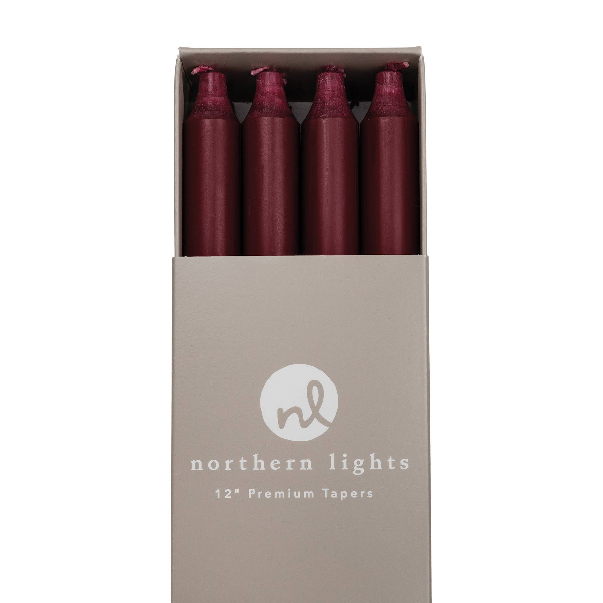 Northern Lights - Wholesale Tapered Candle/Candlestick - 12" Taper Candles - 12pc Box21