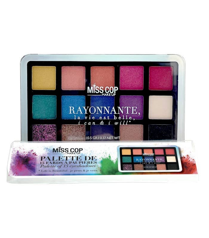 MISS COP - Wholesale Eyeshadow Palette - RADIANT palette6