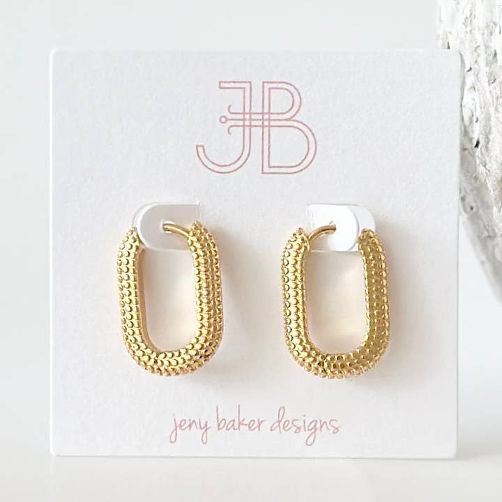 Jeny Baker Designs - Wholesale Huggie Earrings - Kelly Huggies, Bubbly0