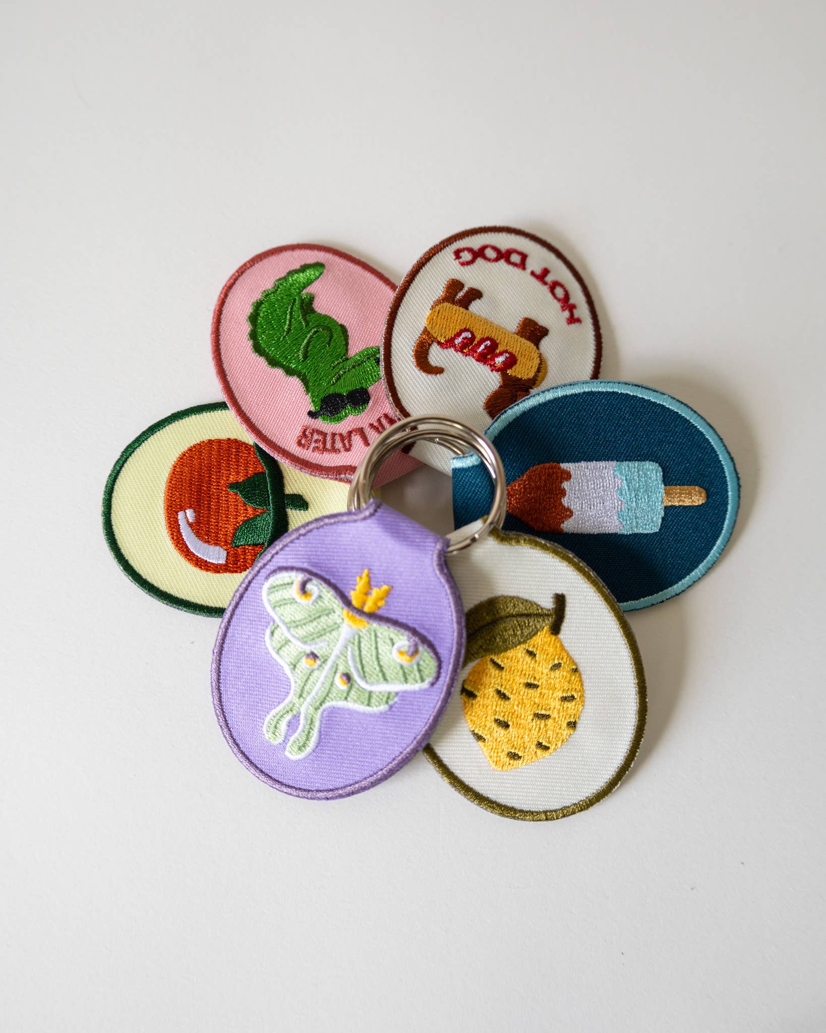 Lindy Stark Designs - Wholesale Keychain - Women's - Showgirl Embroidered Keychain5