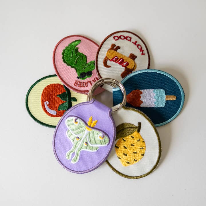 Lindy Stark Designs – wholesale Keychain – Women's – Showgirl Embroidered Keychain5