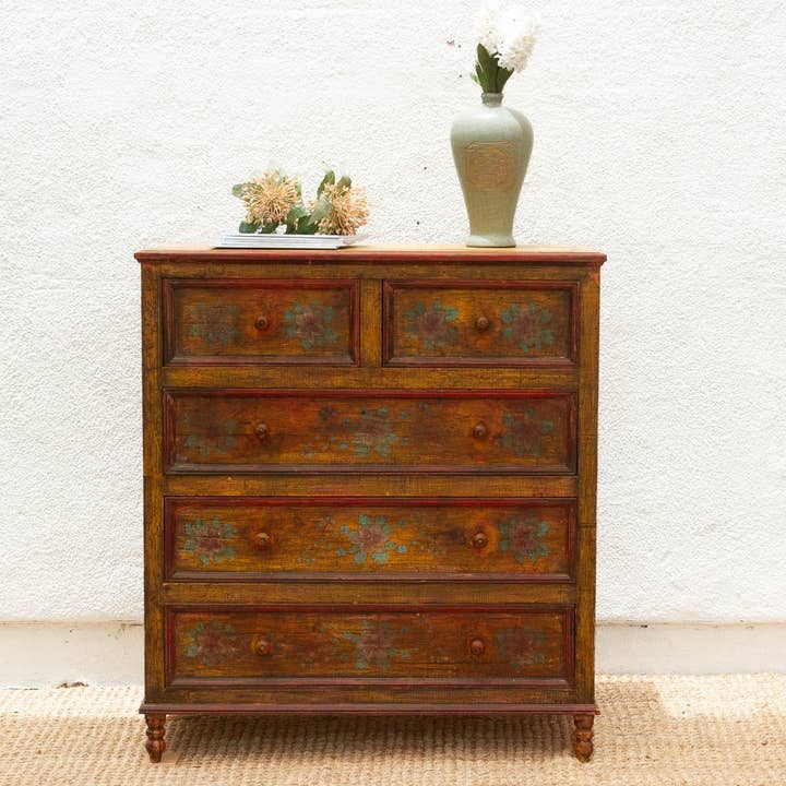 Marigold Bloom, Vintage indisk byrå för wholesale av De-cor