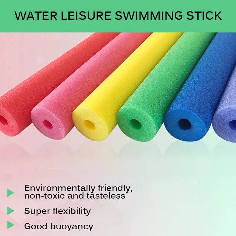 Hollow Flexible Swimming Pool Water Float Foam Noodles Connector Float  Stick UK