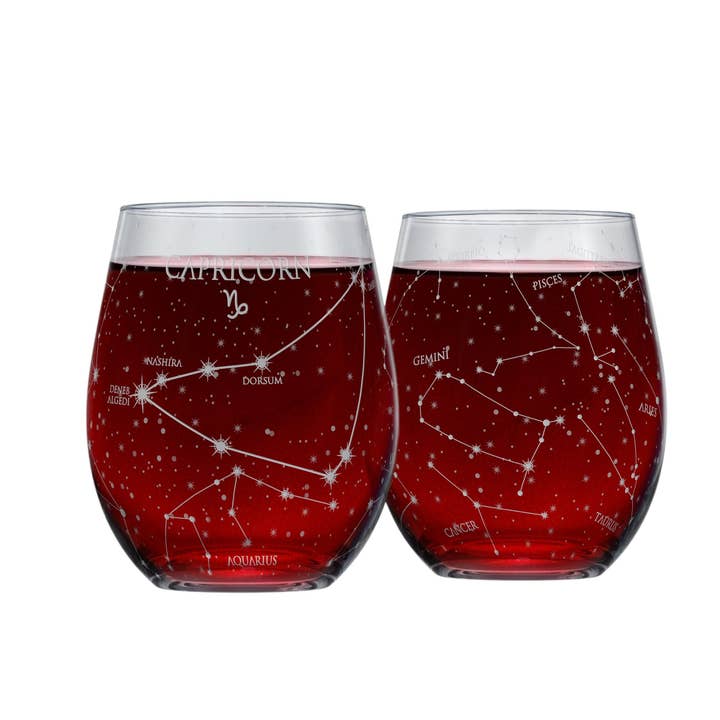 Verres à vin sans pied Capricorne pour la vente par Greenline Goods