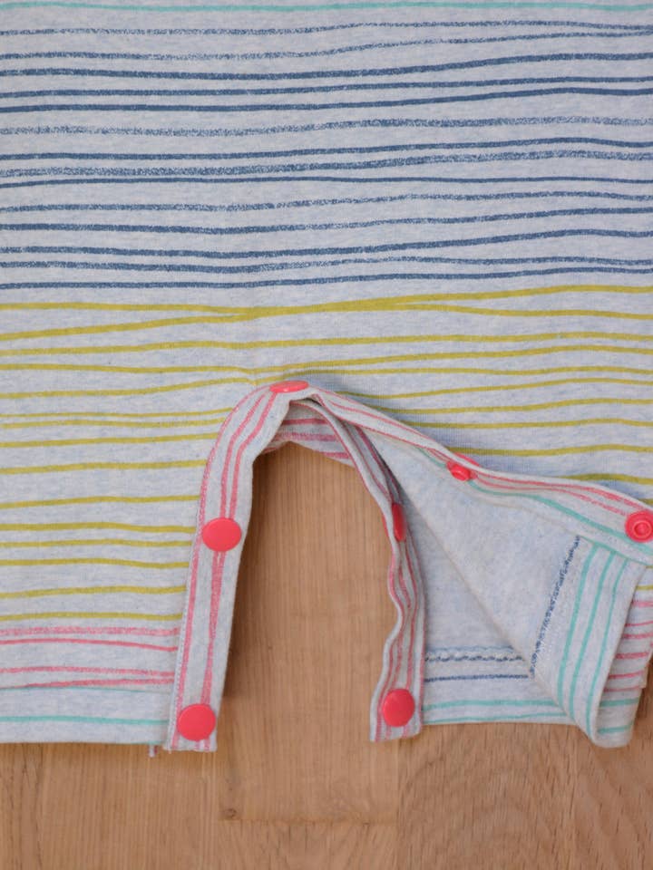 Snäppfästen för barnkläder för wholesale av Two Stitches Patterns