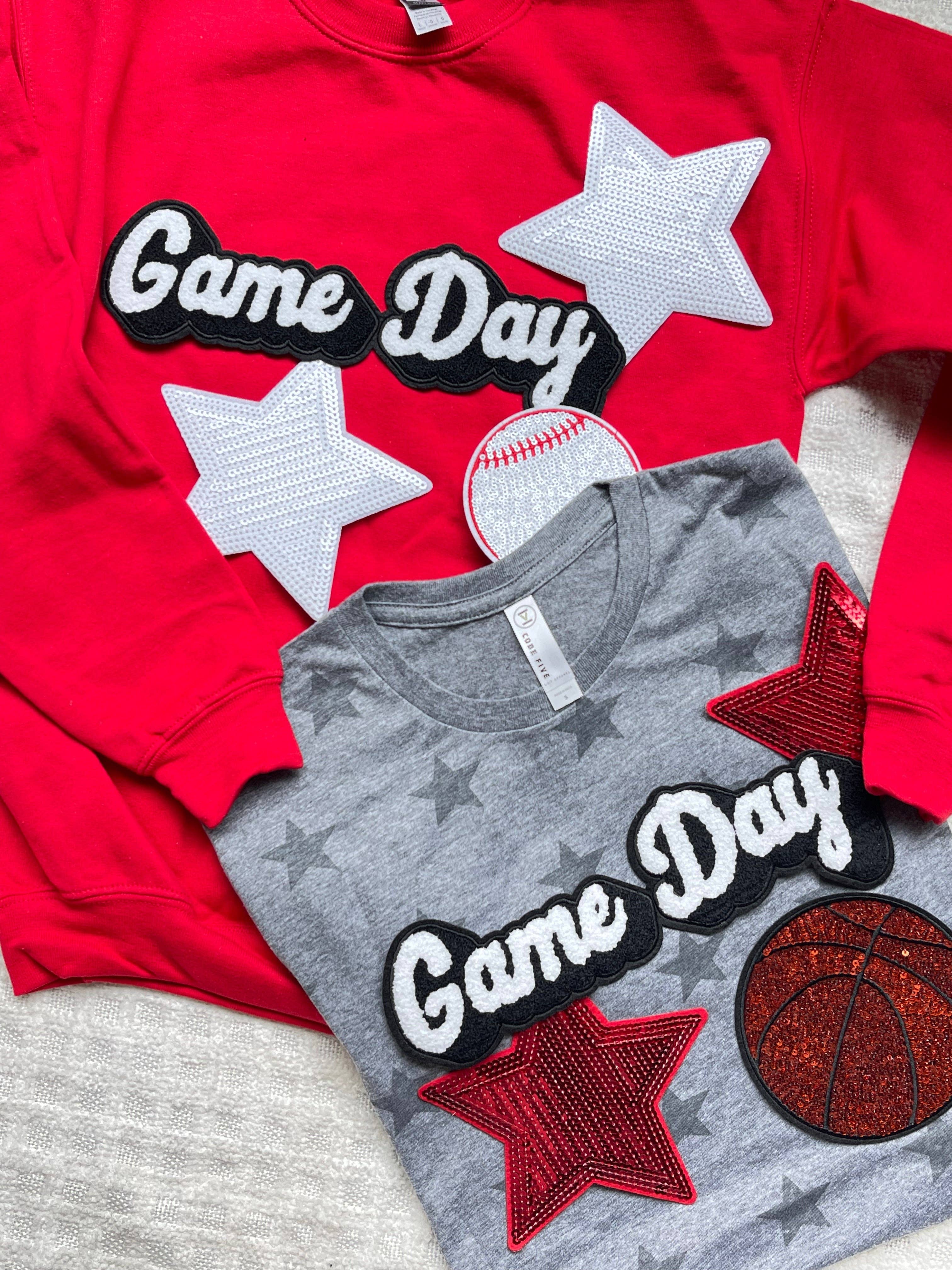 6j Threads LLC - Wholesale Patch - Sequin Stars….Patches only2