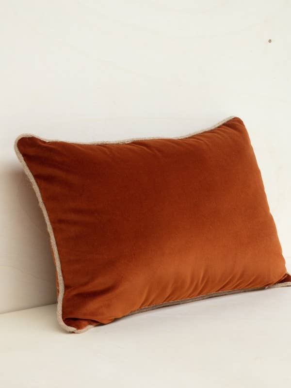 Plain velvet cushion cover for wholesale by Gabrielle Paris