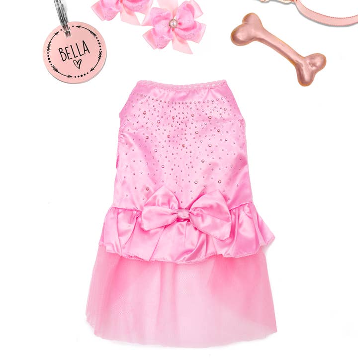 Sisters G Kids - Wholesale Pet dress – Dog - Pets Tutu Dress - Wholesale Pet Tutu Dress with Satin Bow 3