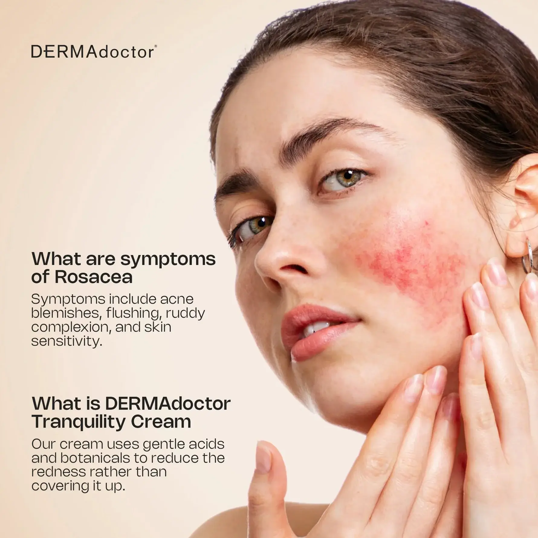 DERMAdoctor - Wholesale Facial Moisturizer - Calm Cool + Corrected Anti-Redness Tranquility Cream5