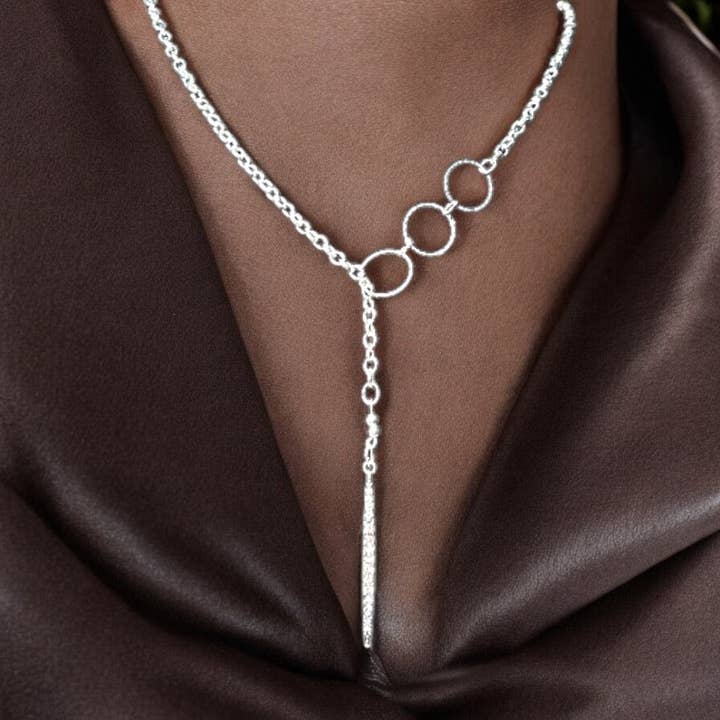 Halsband med tre cirklar i Y-form för wholesale av Supr Nova Wrists