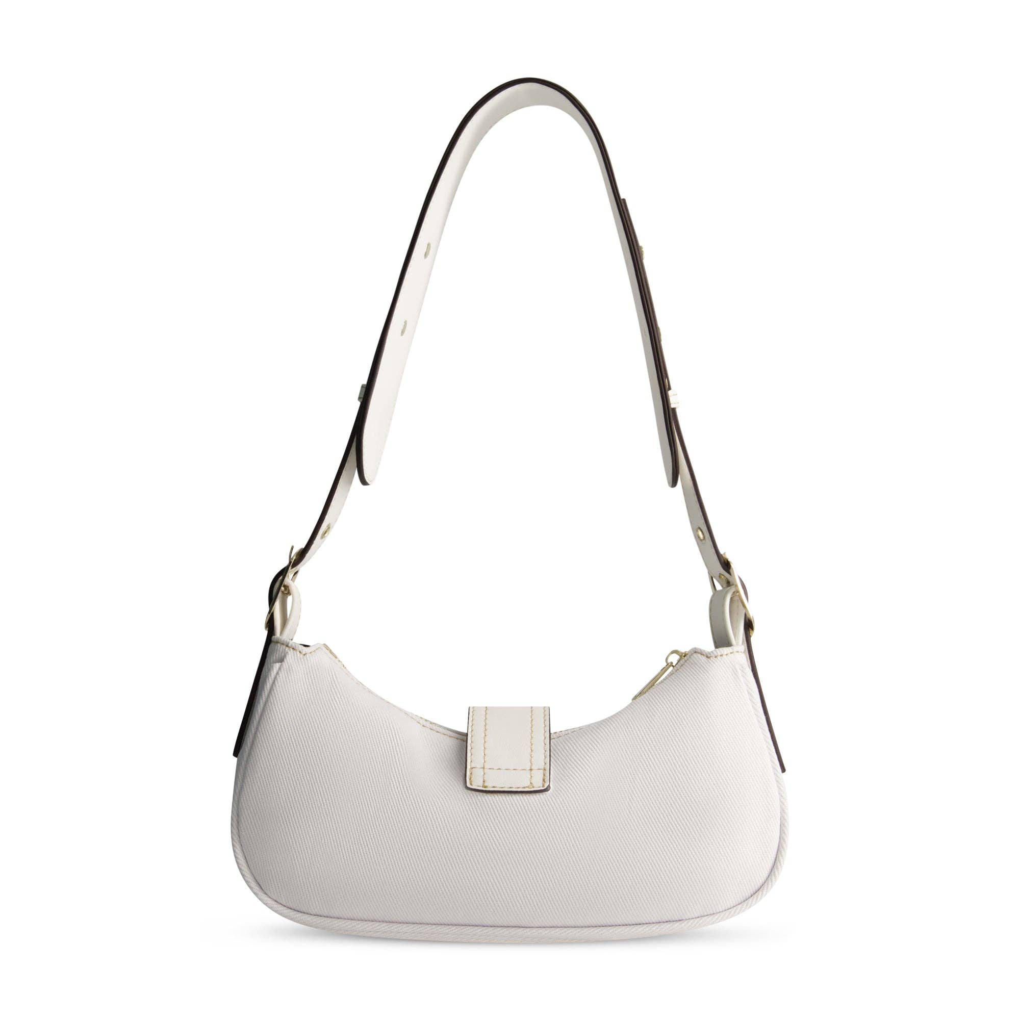 True Religion - Wholesale Shoulder Bag - Women's - True Religion Multi-Strap Denim Shoulder Bag, WHITE1
