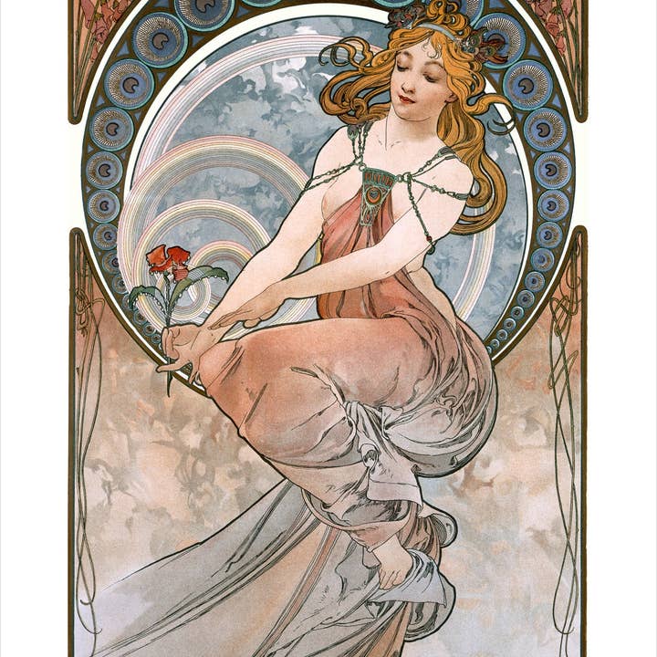 Pomegranate - Wholesale Postcard Set - Alphonse Mucha Book of Postcards2