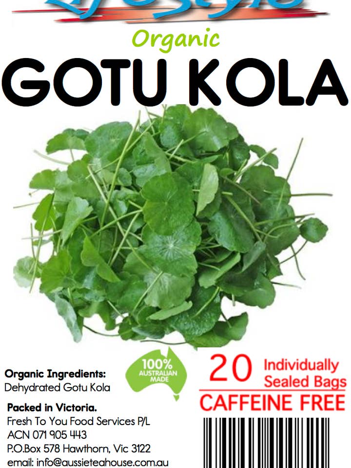Gotu Kola - Teposer for engroshandel hos Australian Tea House
