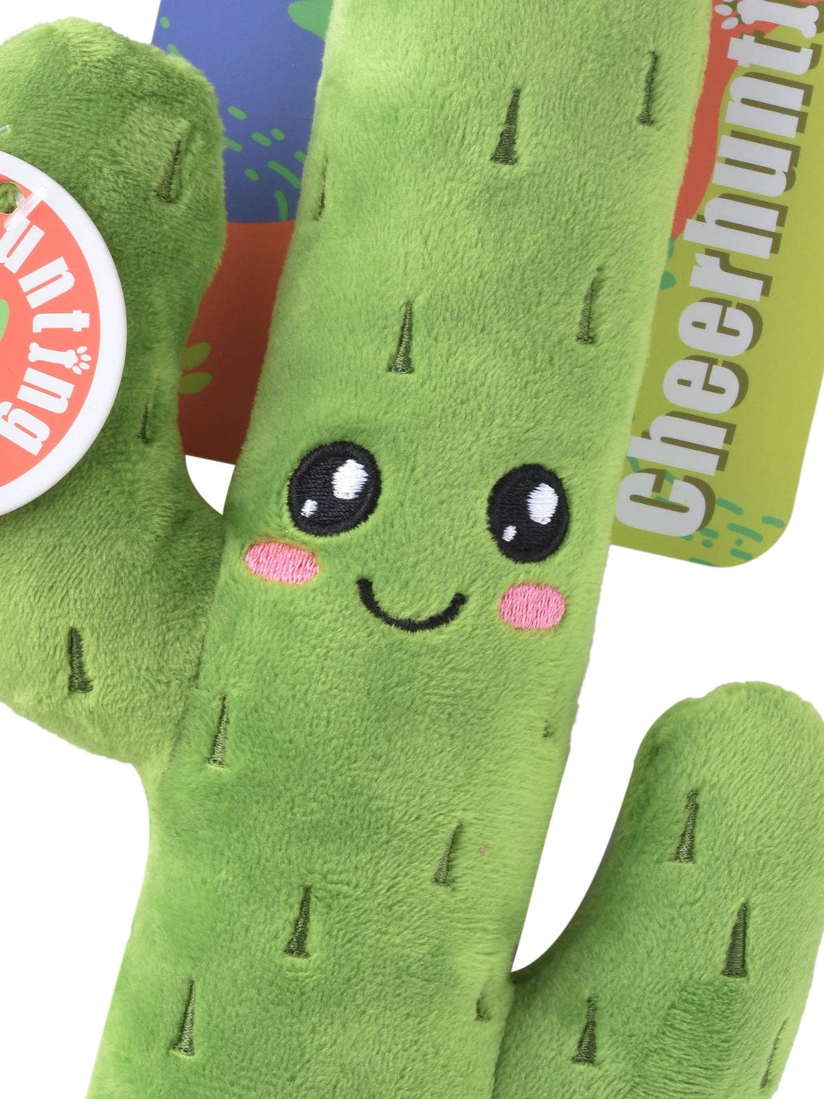 Cheerhunting - Wholesale Pet Squeaky Toy - Dog - Cactus Dog Squeaky Toy - Soft Plush Chew Toy for Small & Medium Dogs1