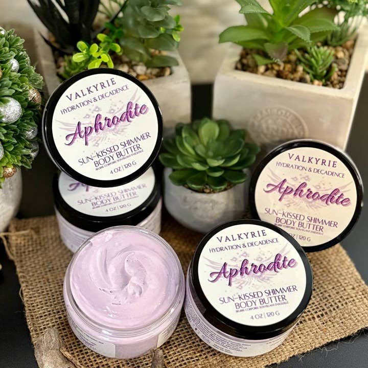 Valkyrie Global - Wholesale Body Balm/Butter - Body Butter - Aphrodite Sun-kissed Shimmer1