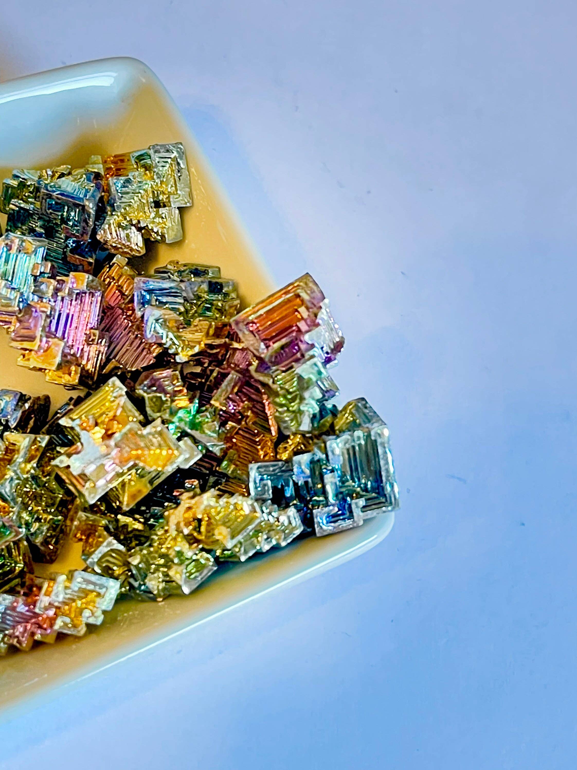 Tumbledshop - Wholesale Spiritual Stone/Crystal - Bismuth Crystal, Rainbow Lab Grown Crystals2