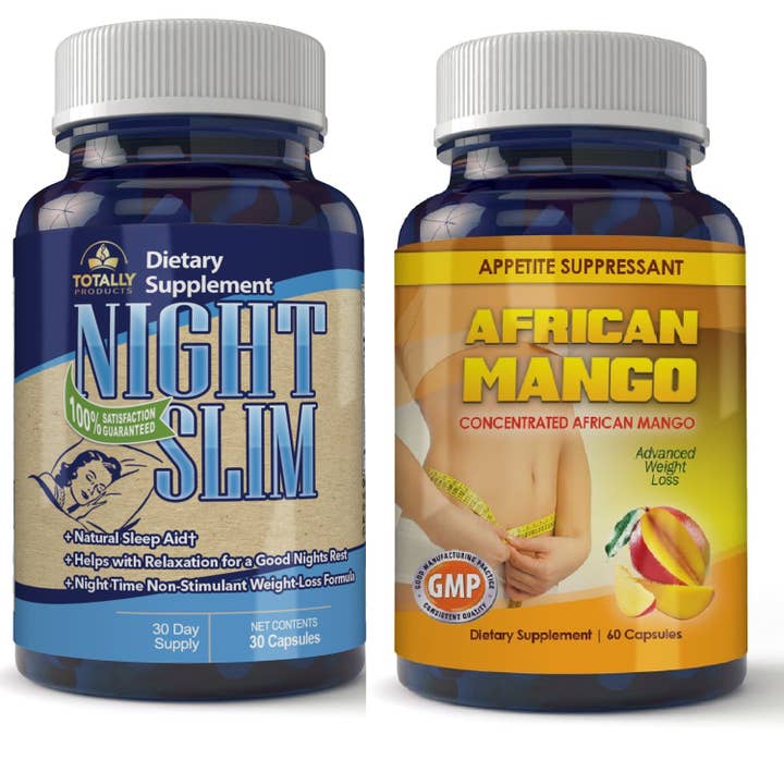 African Mango and Night Slim Weight Loss Pills Combo for wholesale by Totally Products