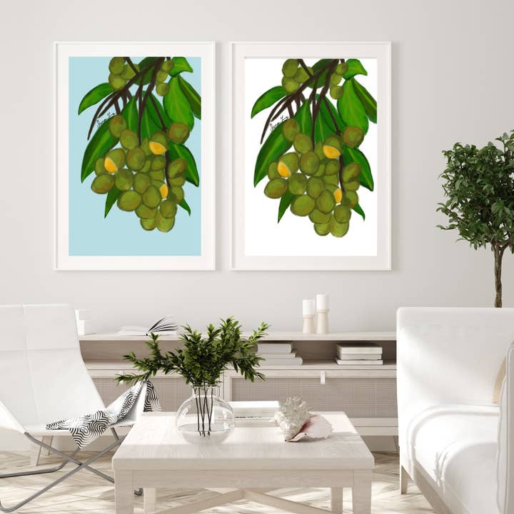 Guinep Art Print for wholesale by Shea Design