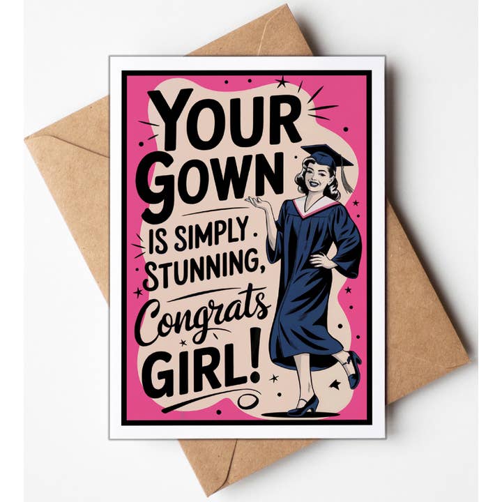 Greeting Cards by Katie Doodle & Gifts by Matchbox Card Co – Großhandel Karte zum erfolgreichen Abschluss – Lustige Karten, Abschlusskarten für Sie, Abschlussgeschenke 2025