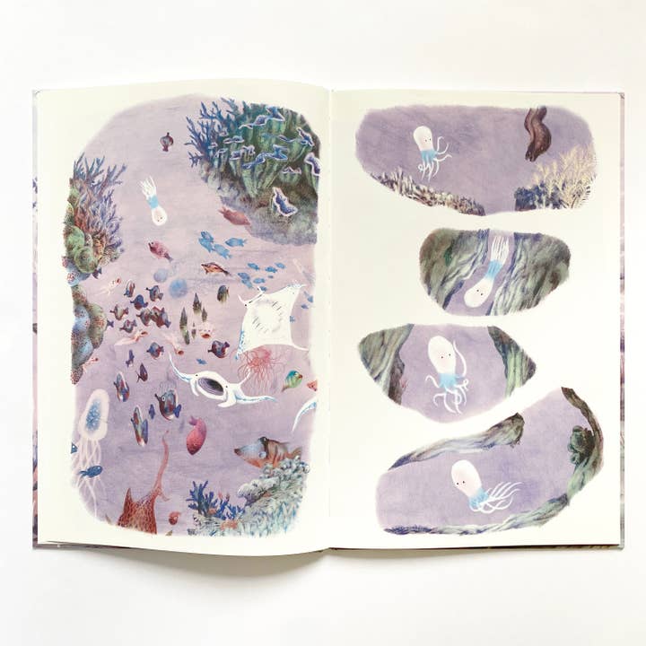 La Partie - Vente Livre pour enfants de maternelle (de 3 à 5 ans) - Tom Poulpe / Océan / Aventure / Profondeurs sous-marine3