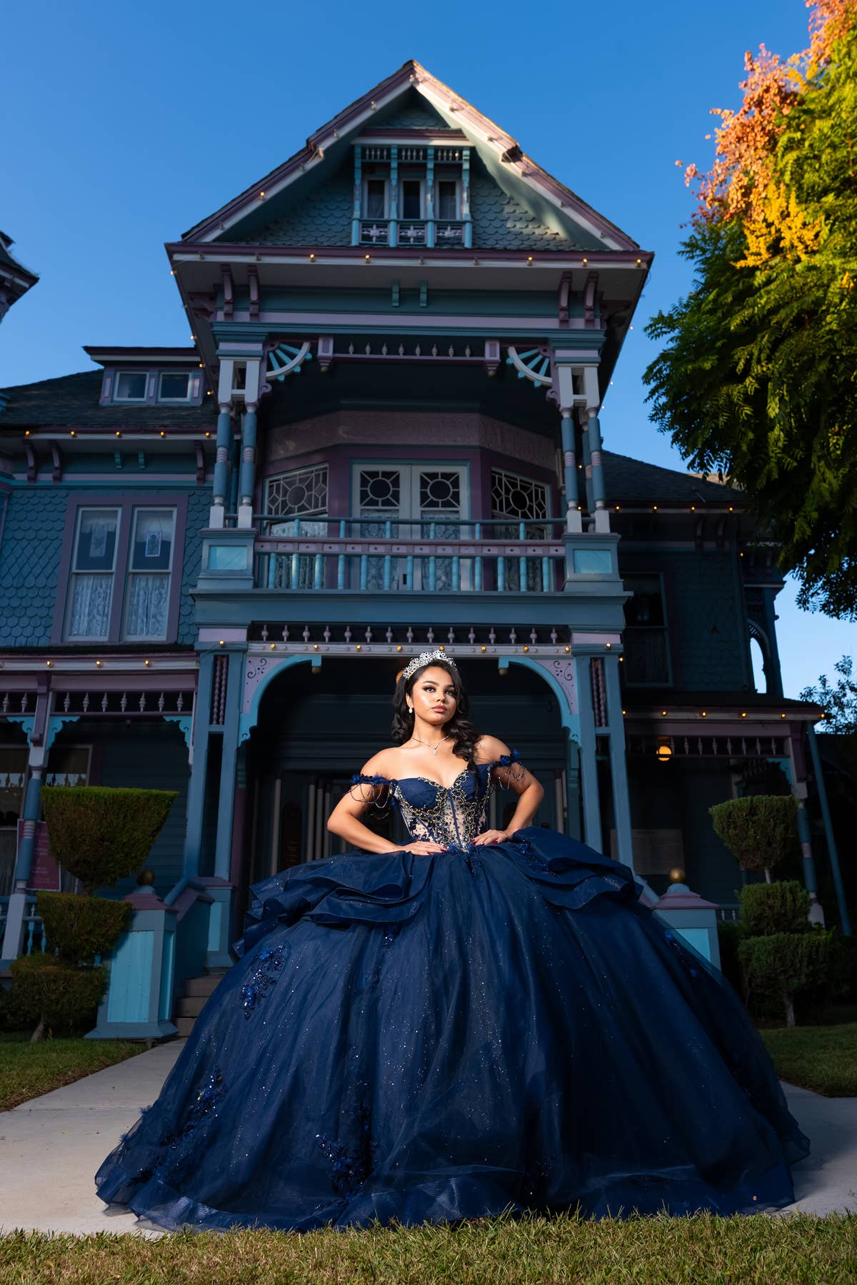 Chicas - Wholesale Formele jurk - Dames - Schouderloze quinceañera-jurk met korset CHF31327