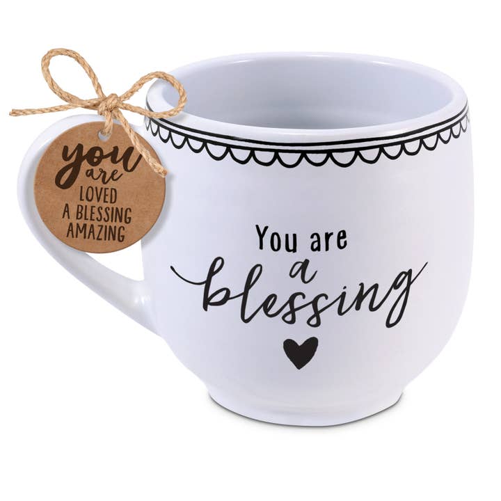 LCP Mug Artisan Doodles You Are A Blessing 18 oz for wholesale by Dicksons