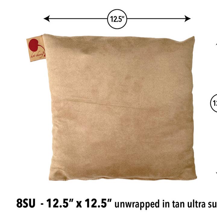 Almofada quadrada grande Spa, Ferramenta de Massagem Spa em Camurça Ultra Bronzeada por atacado de Hot Cherry Pillows