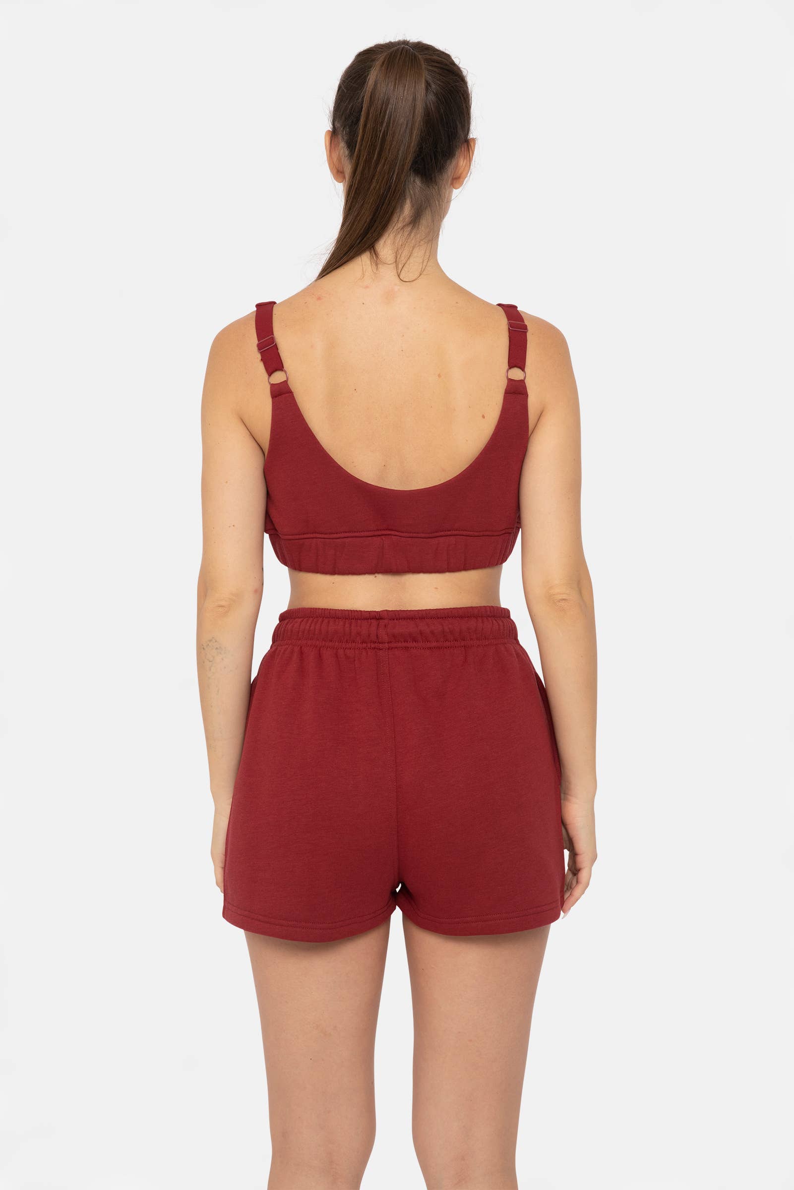 Mono B - Wholesale Sportbeha - Dames - Loungebra met sweatstof van katoenmix2