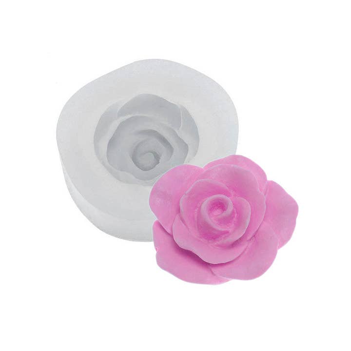 Molde de silicona con flores de rosas para venta al por mayor de Flexarte USA