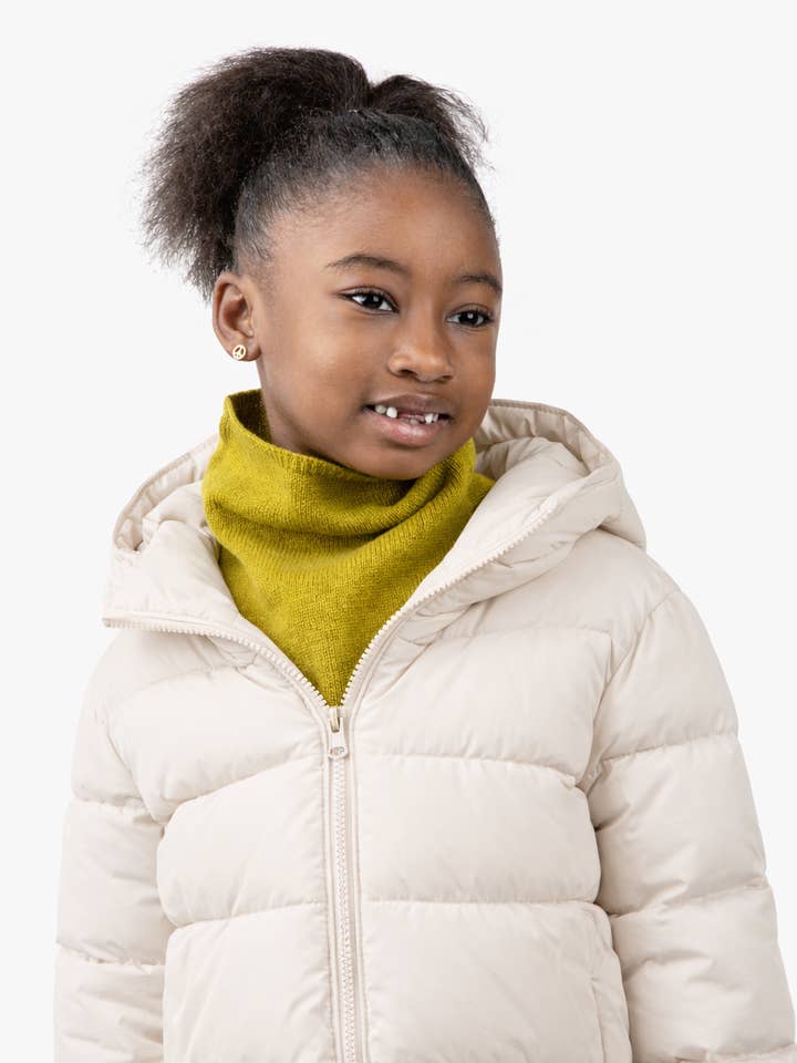 Stan Merino Cashmere Halsvärmare i Mossig för wholesale av Chicky Dickies