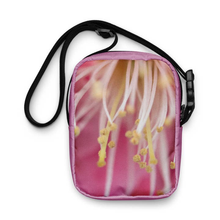 Roze Pollen crossbody tas voor wholesale door IszyBee Arts