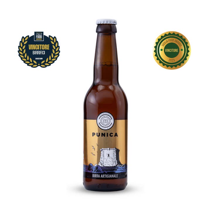 Punica 0,33 Cl - Blonde Strong Ale - Craft Beer für den Großhandel von Birrificio Baroni birra srl