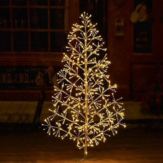 LIGHTSHARE - Wholesale Artificial Christmas Tree - Artificial Christmas Tree Light with Silver and Golden Finis18