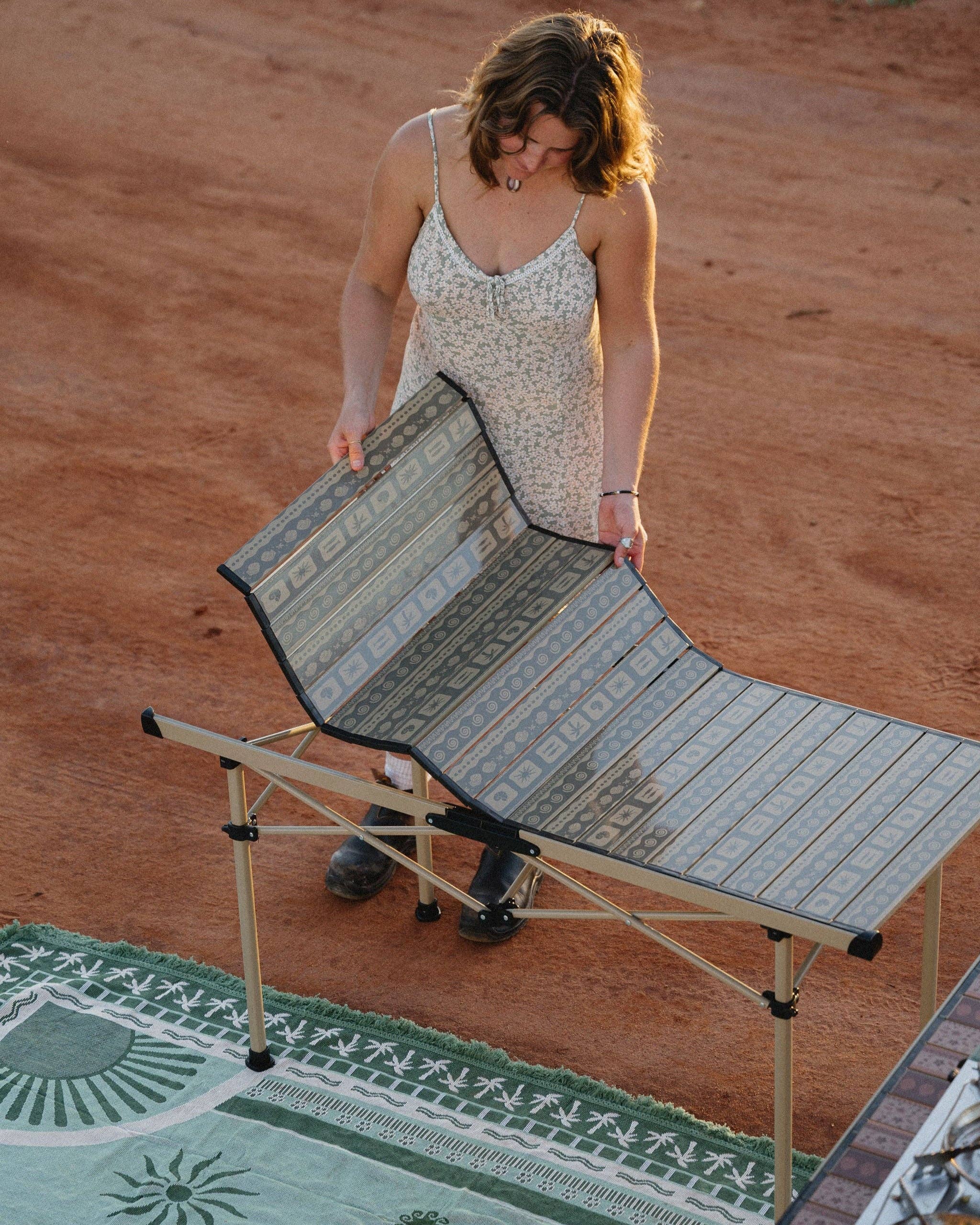 Sunni Scenes - Wholesale Patio table - Sage Camping Table6