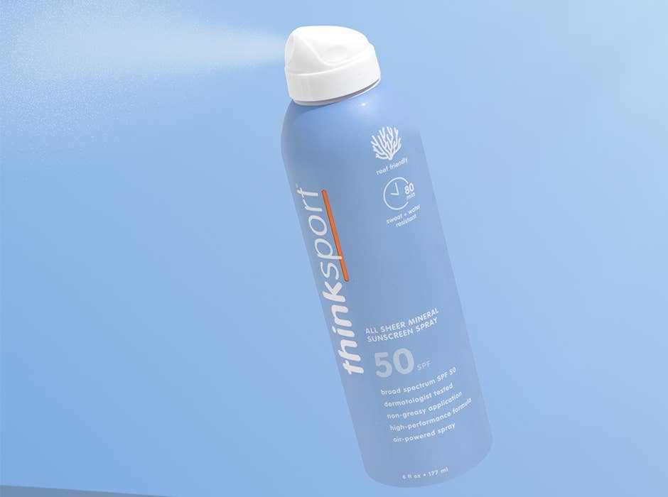Think - Wholesale Sunscreen - Think Sport SPF 50 All Sheer Mineral Sunscreen Spray
