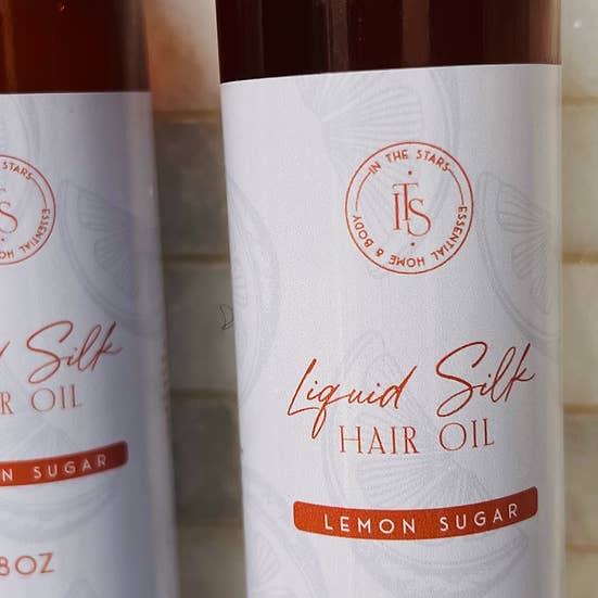 Liquid Silk Hair Oil - 8oz for wholesale by In The Stars Home & Body